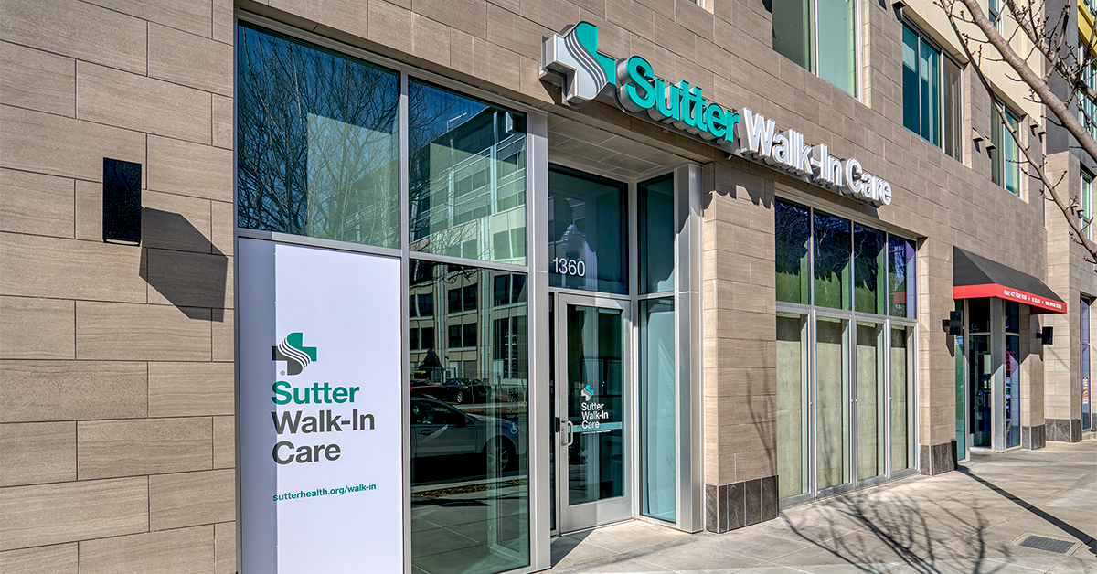 New Sutter Walk-In Care Now Open in Midtown Sacramento